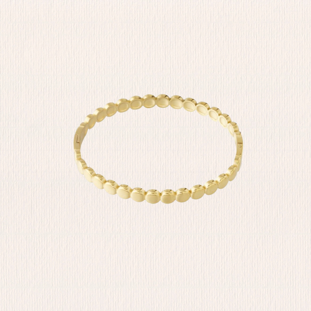 Bangle armband met circels