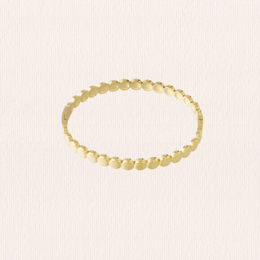 Bangle armband met circels