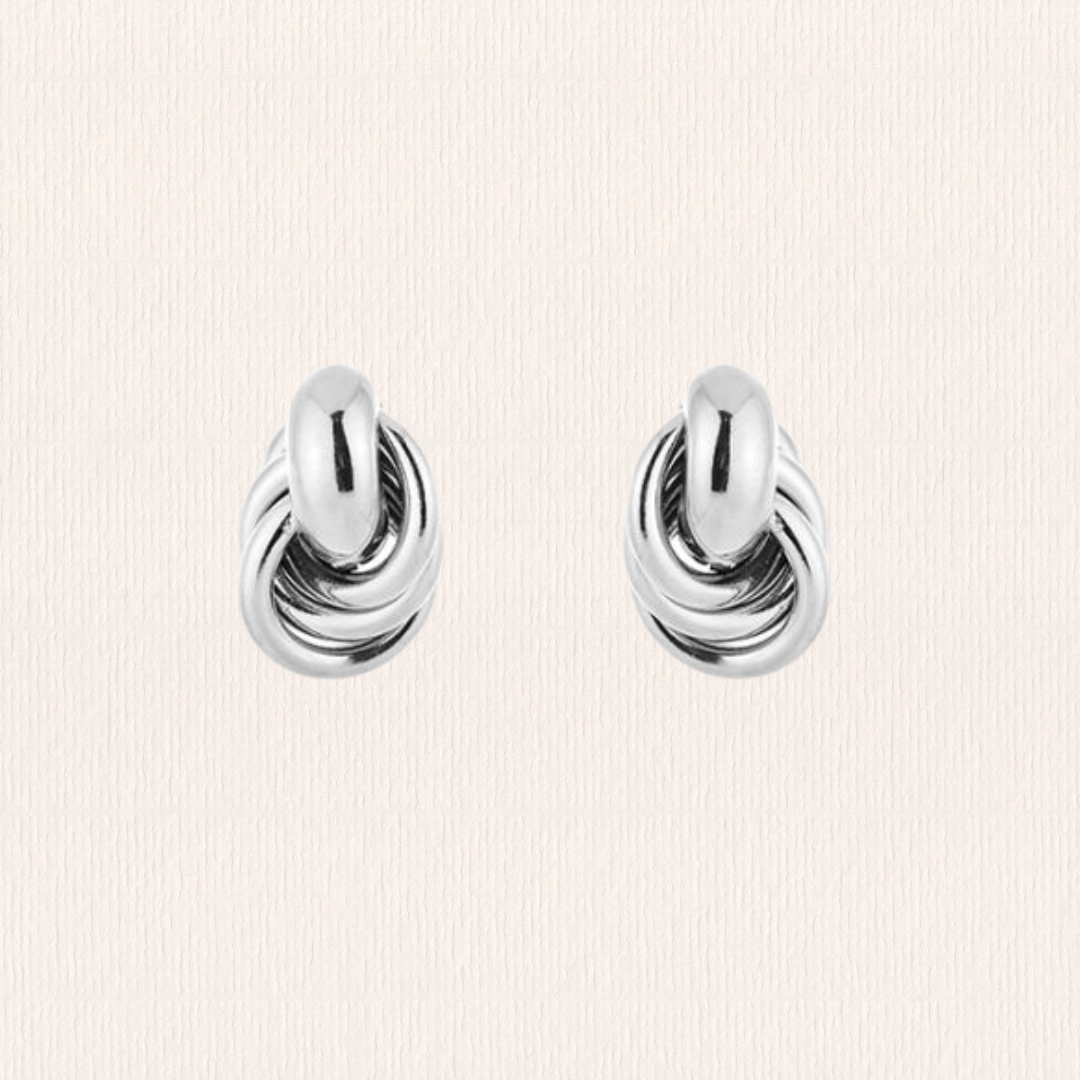 Knot oorbellen