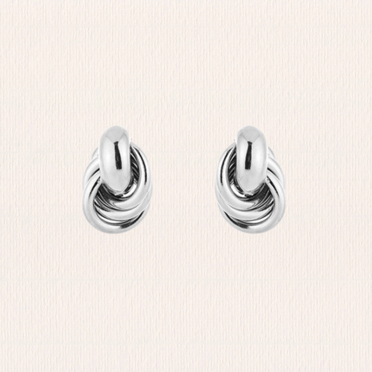 Knot oorbellen