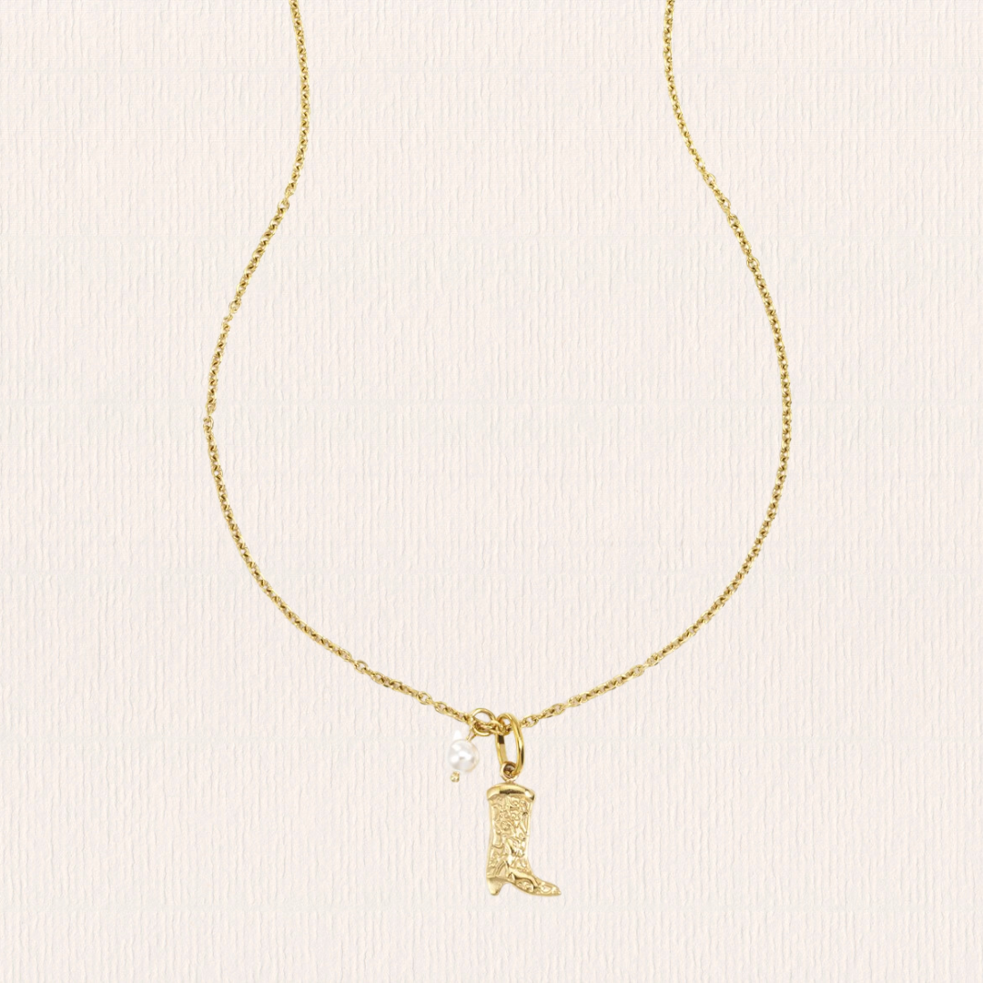 Gouden ketting cowboylaars