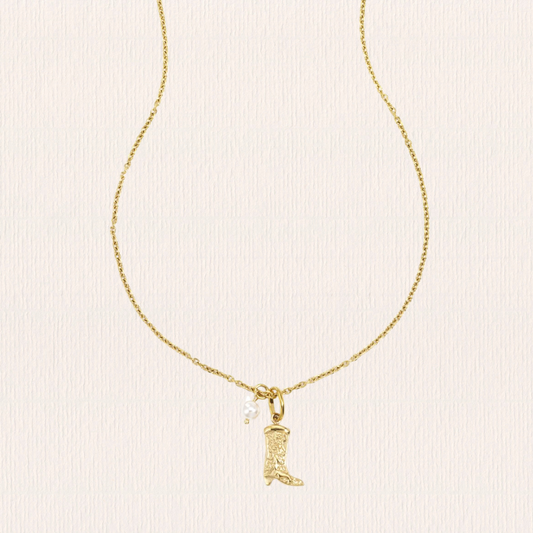 Gouden ketting cowboylaars