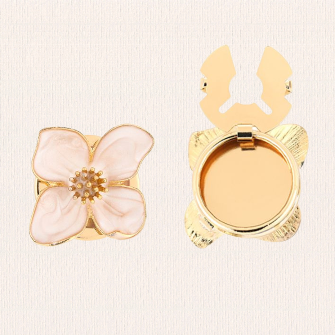 Knoopverberger - roze bloem