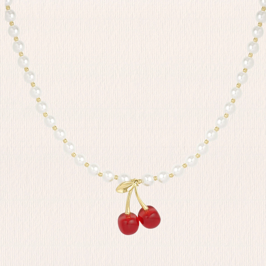 Parelketting kersjes