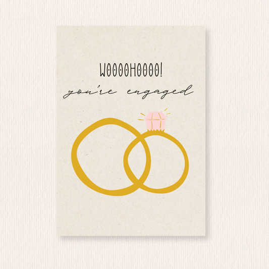 You're engaged kaart