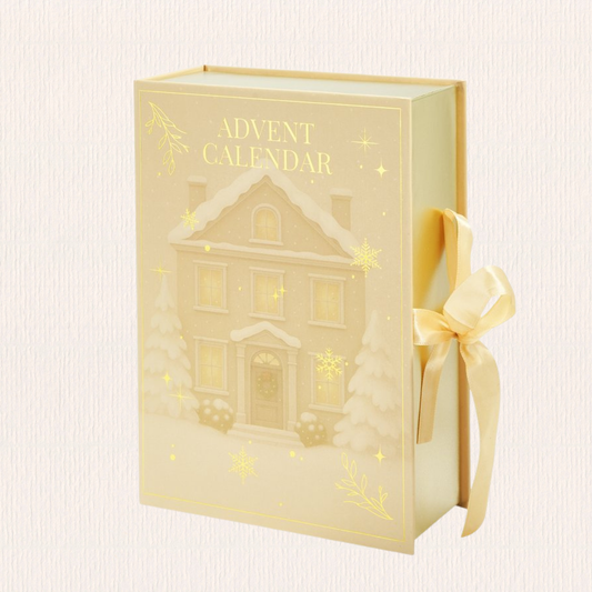 Adventkalener goud & wit