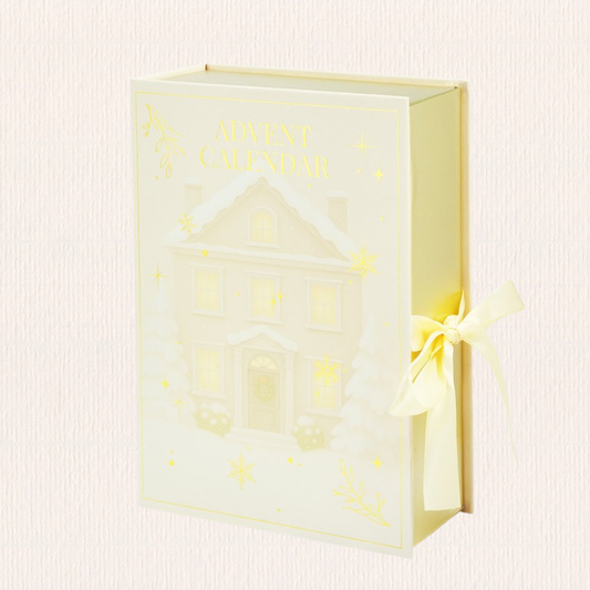 Adventkalener goud & bruin