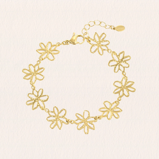 Bloemen armband