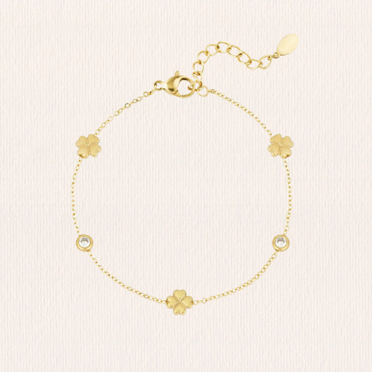 Armband klavertjes vier