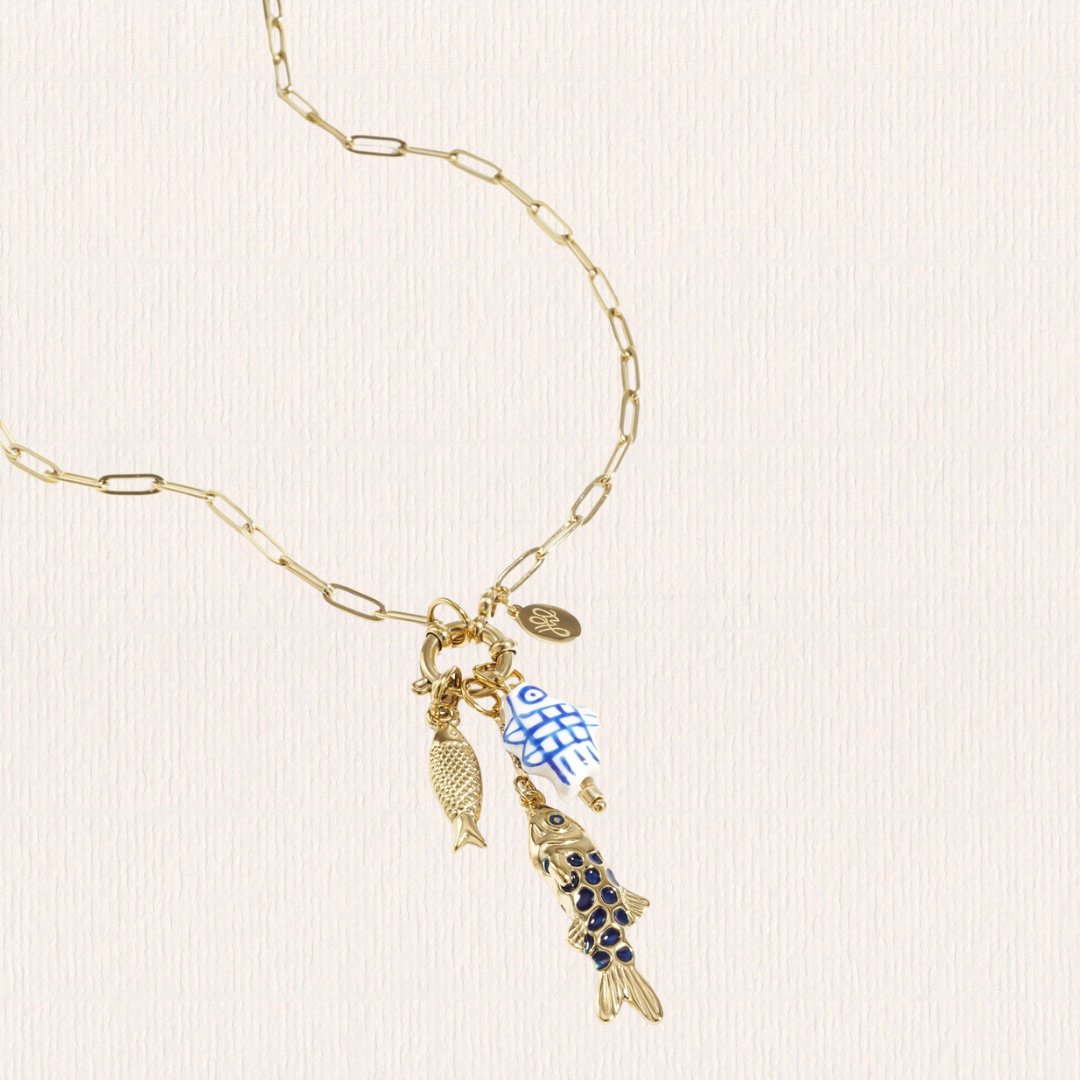 Ketting met visjes