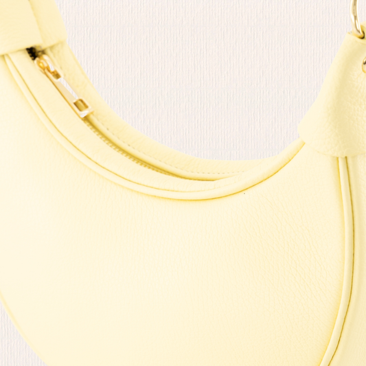 Butter yellow handtasje