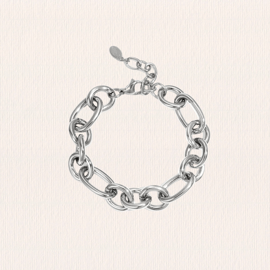 Armband met ronde schakels