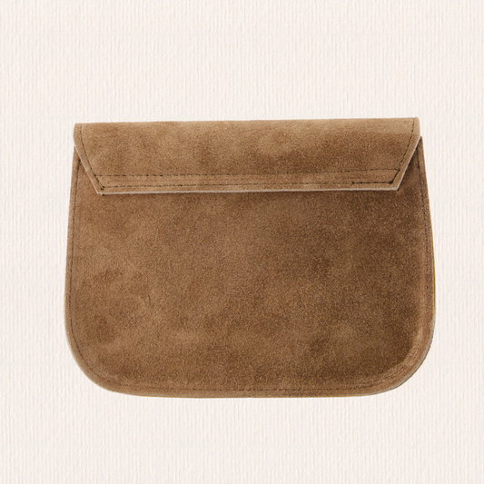 Taupe crossbodytasje