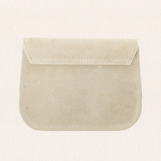 Creme crossbodytasje