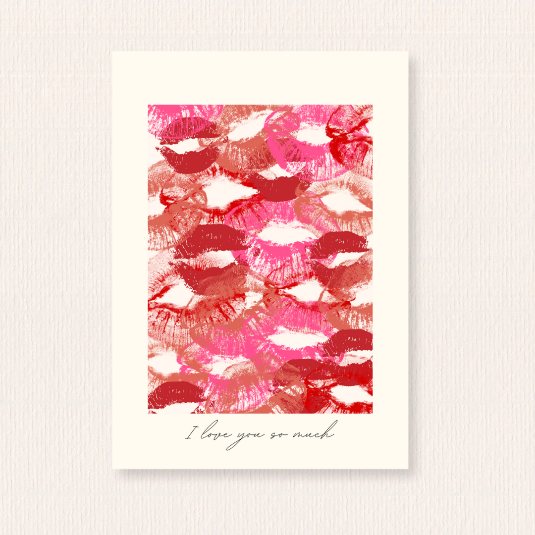 I love you kaart