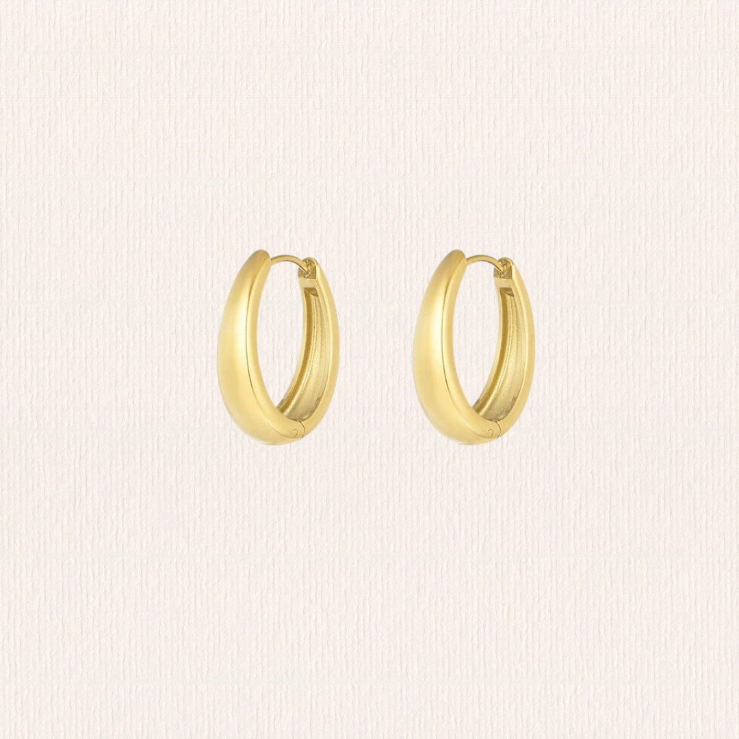 Classic hoop oorbellen