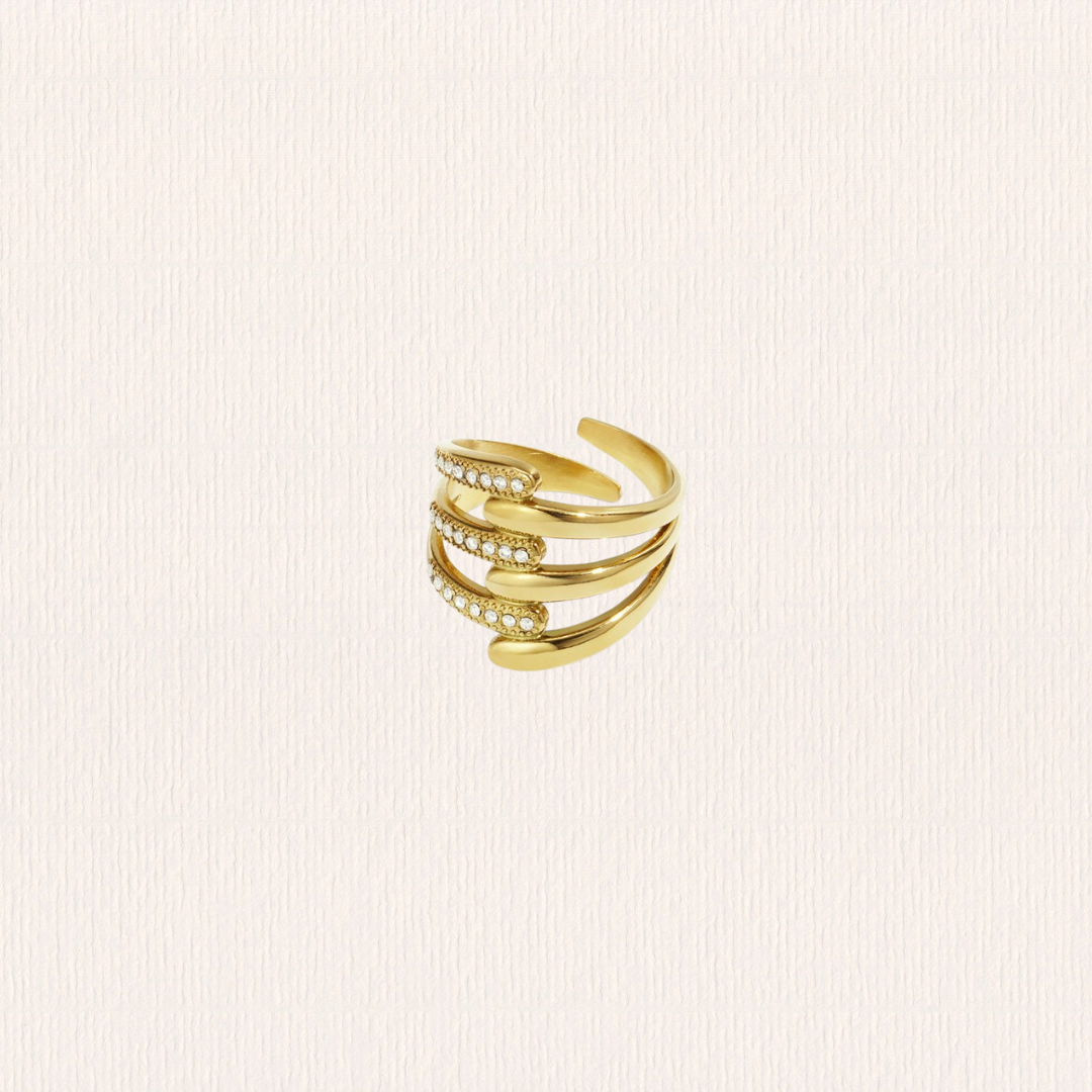 Ring glitterspiraal
