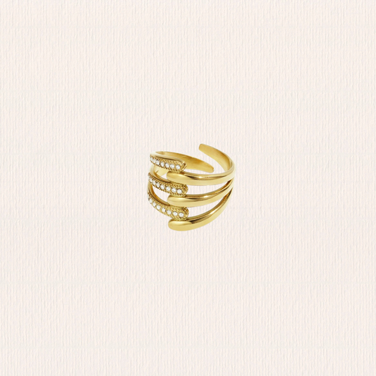 Ring glitterspiraal