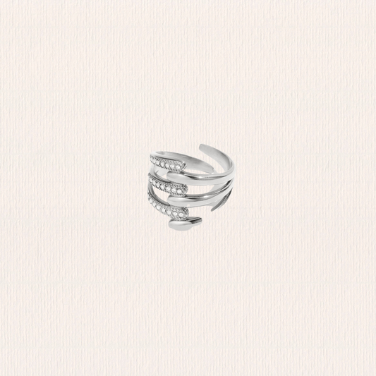 Ring glitterspiraal
