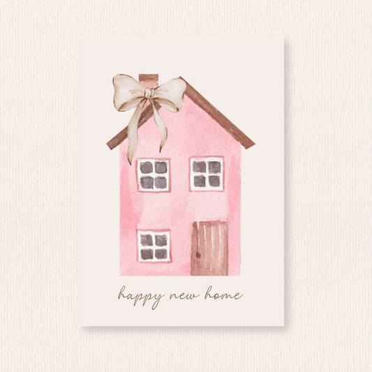 Happy new home kaart