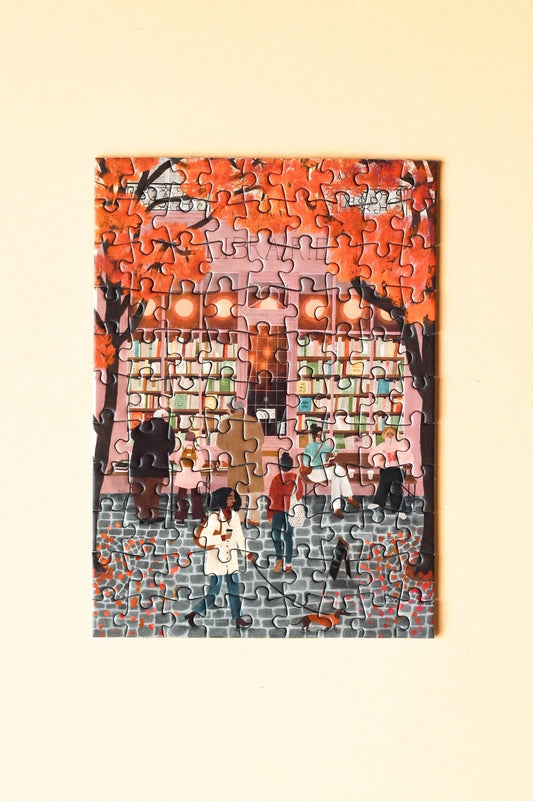 Boekhandel mini puzzel - 99 stukjes