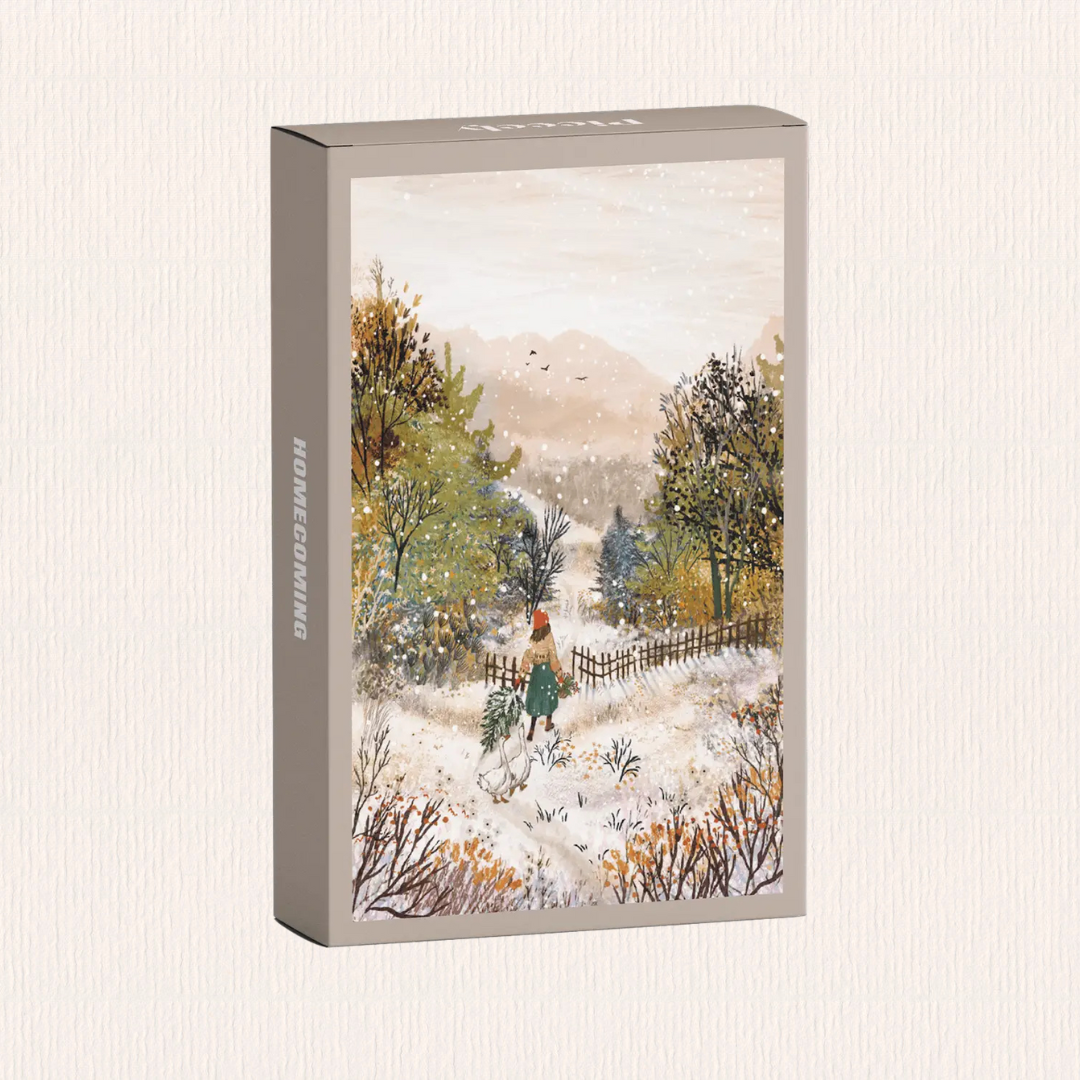 Thuiskomst mini puzzel - 99 stukjes