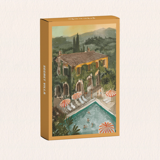 Geheime villa mini puzzel - 99 stukjes
