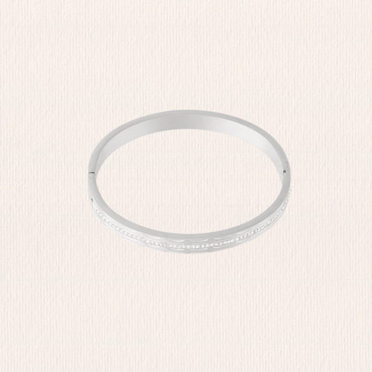 Bangle armband met steentjes