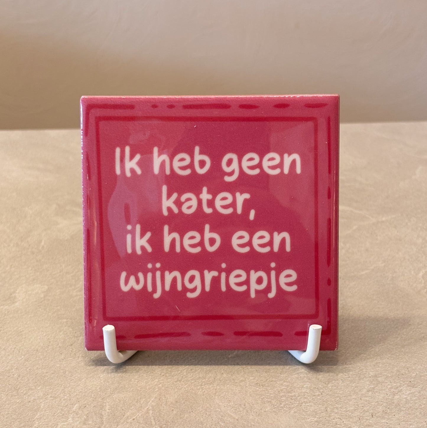 Wijngriepje tegeltje
