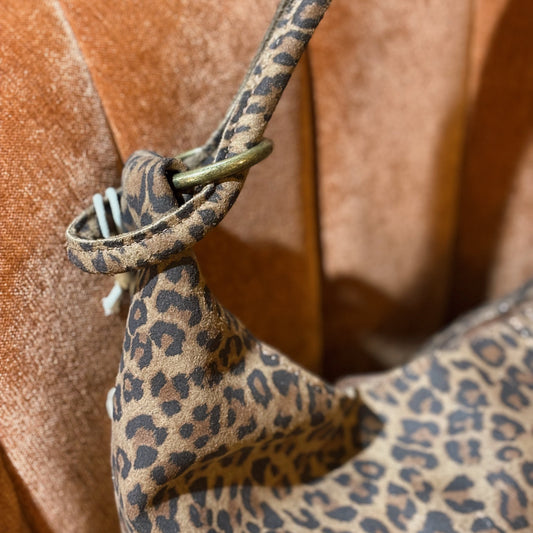 Panterprint schoudertas