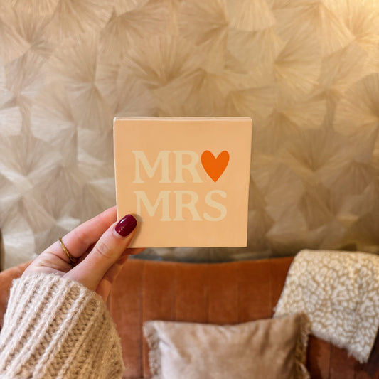 Mr, Mrs tegeltje