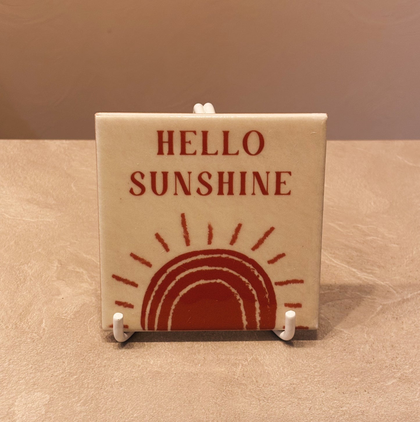 Hello sunshine tegeltje