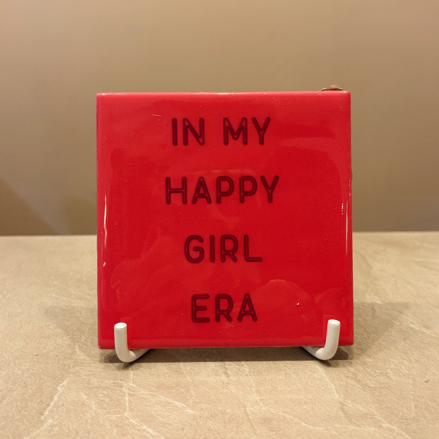 Happy girl era tegeltje