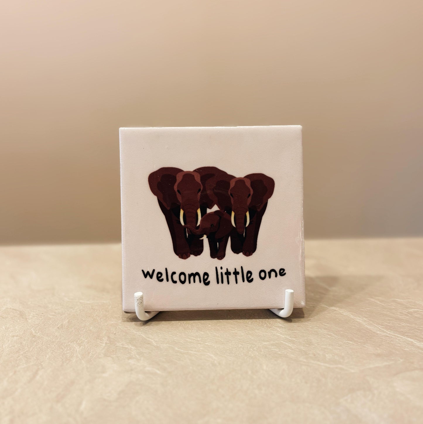 Welcome little one tegeltje