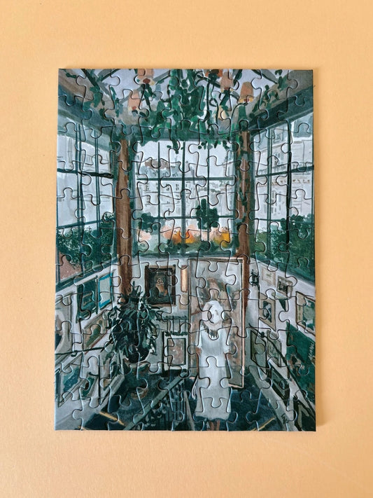 Kunstgalerij mini puzzel - 99 stukjes