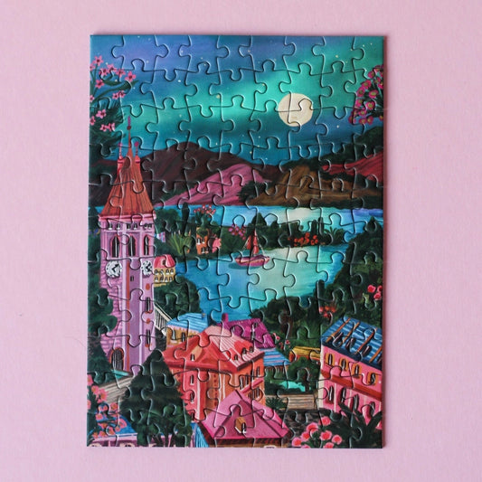 Suisse nights mini puzzel - 99 stukjes