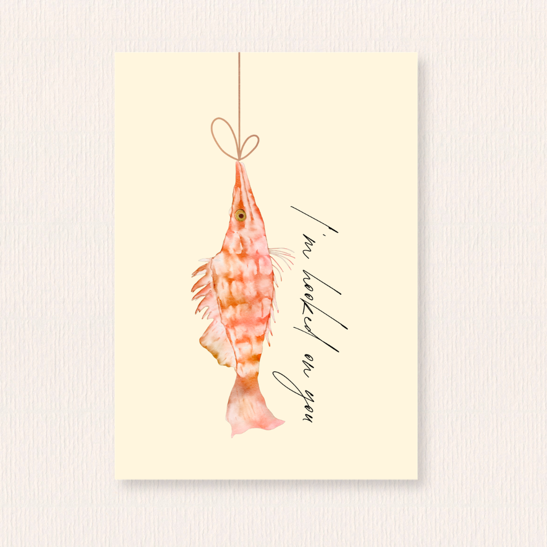Hooked on you kaart