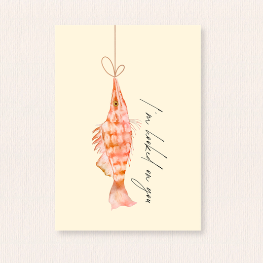 Hooked on you kaart