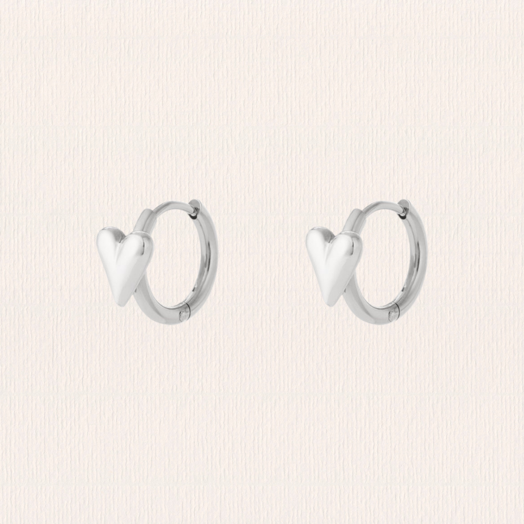 Kleine hartjes creolen