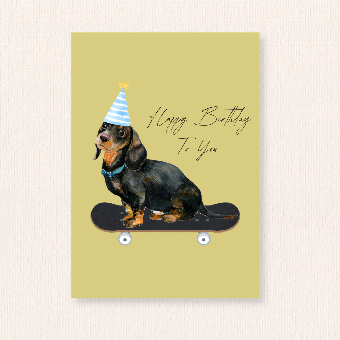 Happy birthday kaart