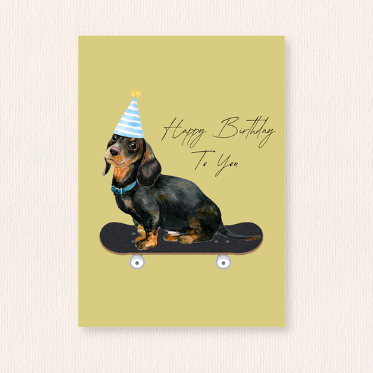 Happy birthday kaart