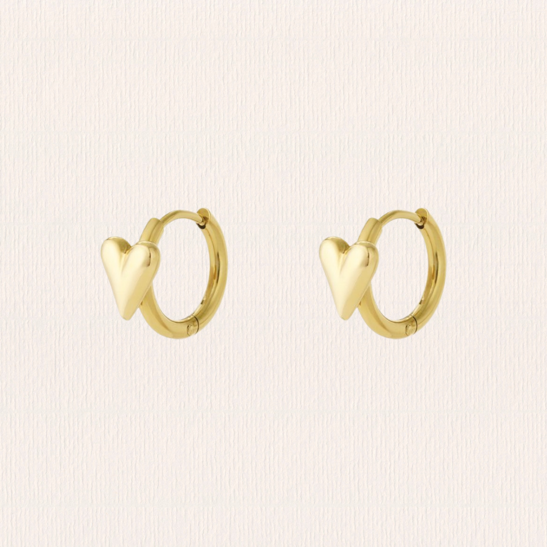 Kleine hartjes creolen