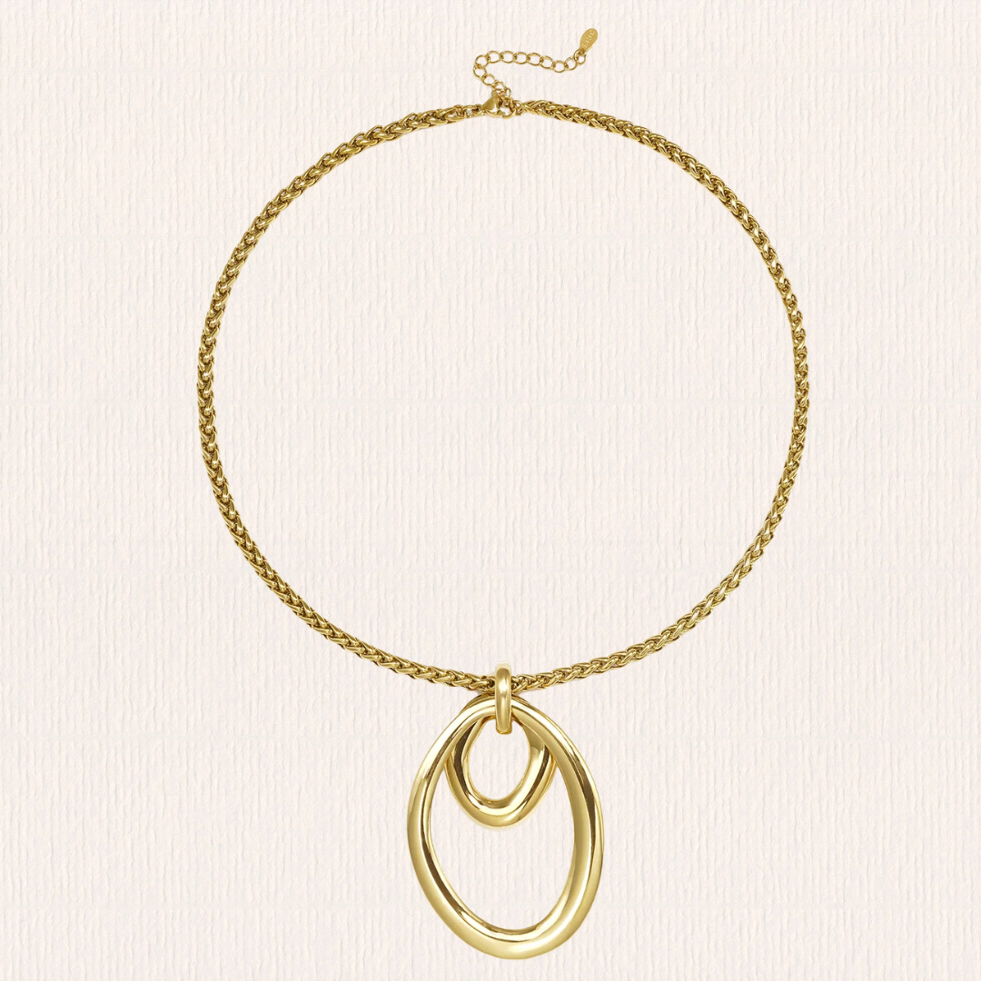 Schakelketting met grove hanger (kopie)