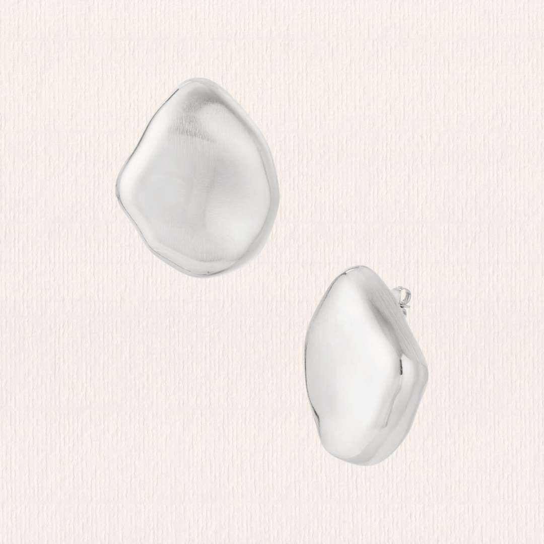 Statement oorbellen ovaal