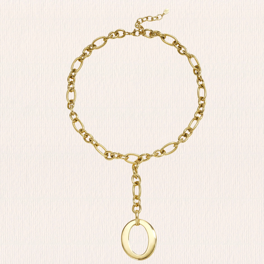 Schakelketting met grove hanger