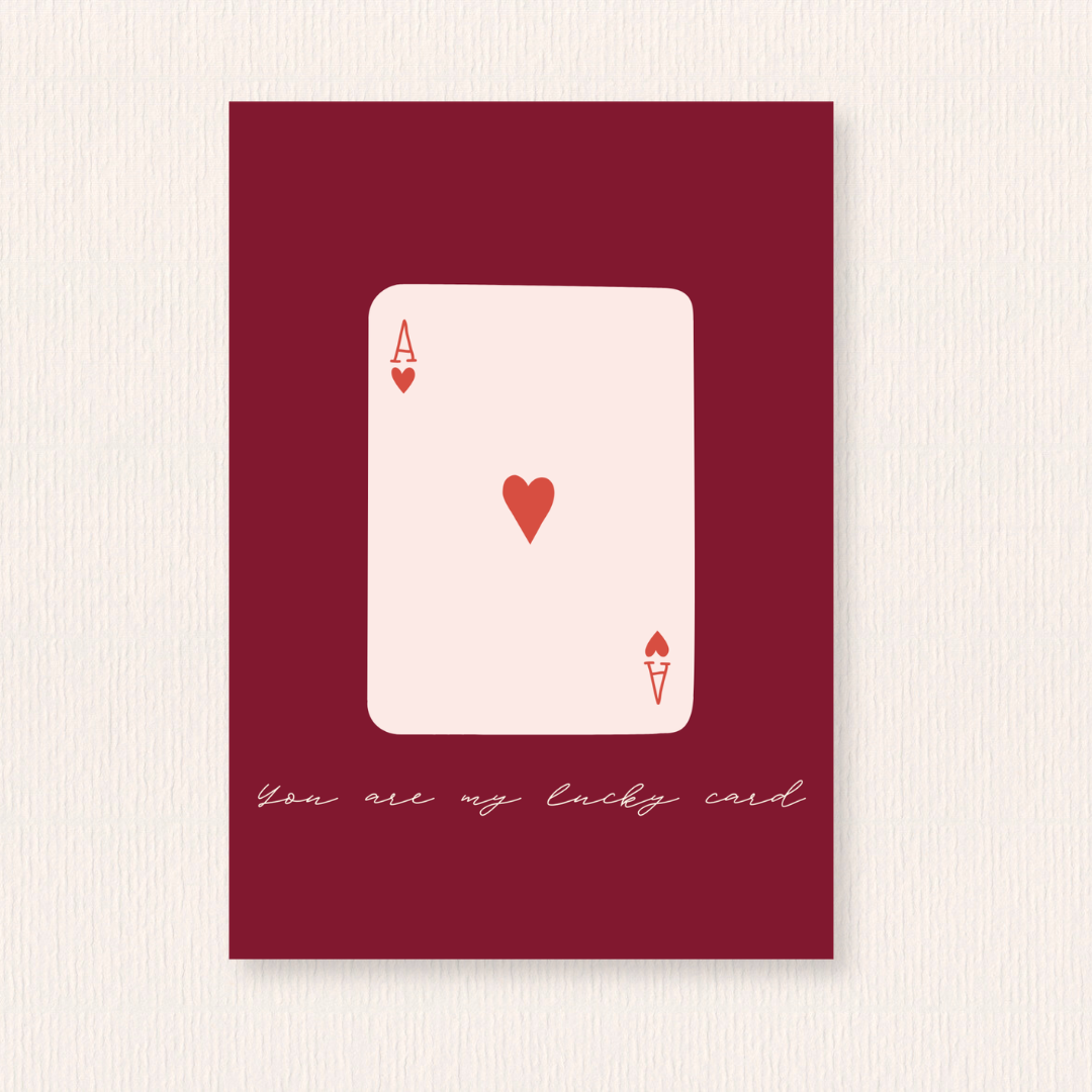 Lucky card kaart