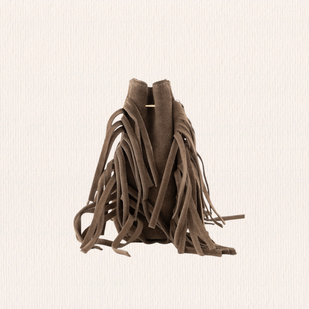 Taupe handtasje