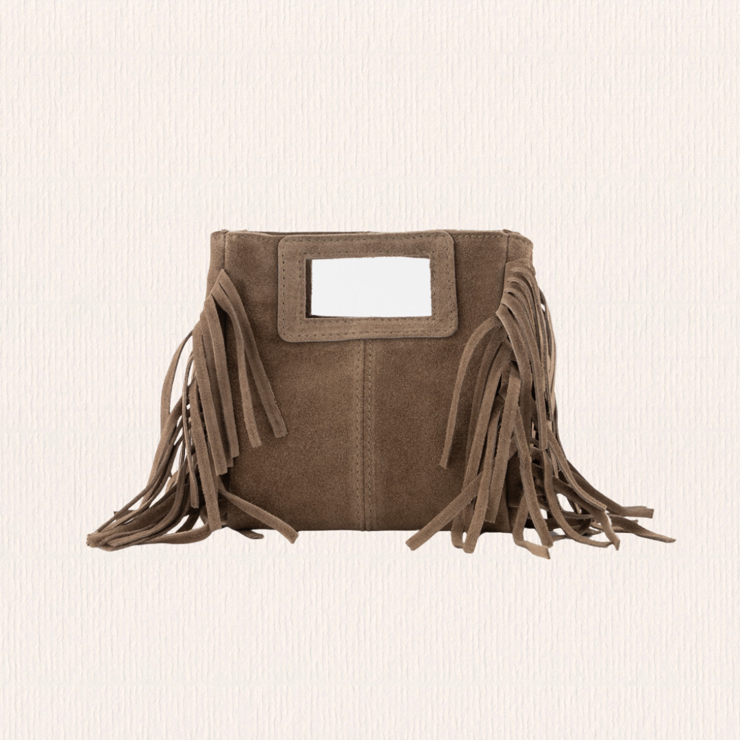 Taupe handtasje