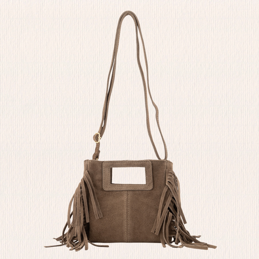 Taupe handtasje