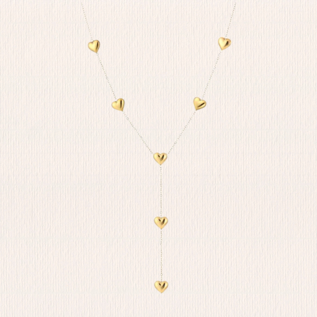 Ketting met hartjes